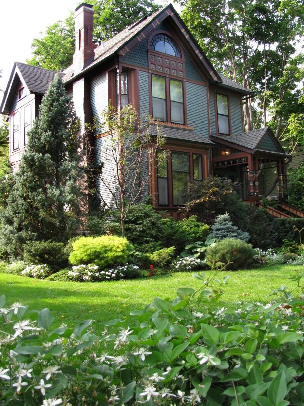 Victorian Style Wooden House