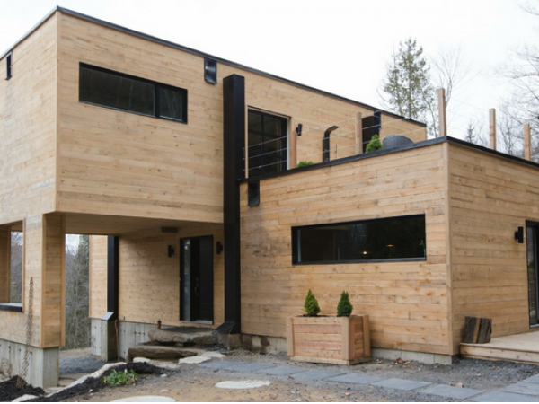 The Ideas: Simple But Wonderful Exterior For Wooden House